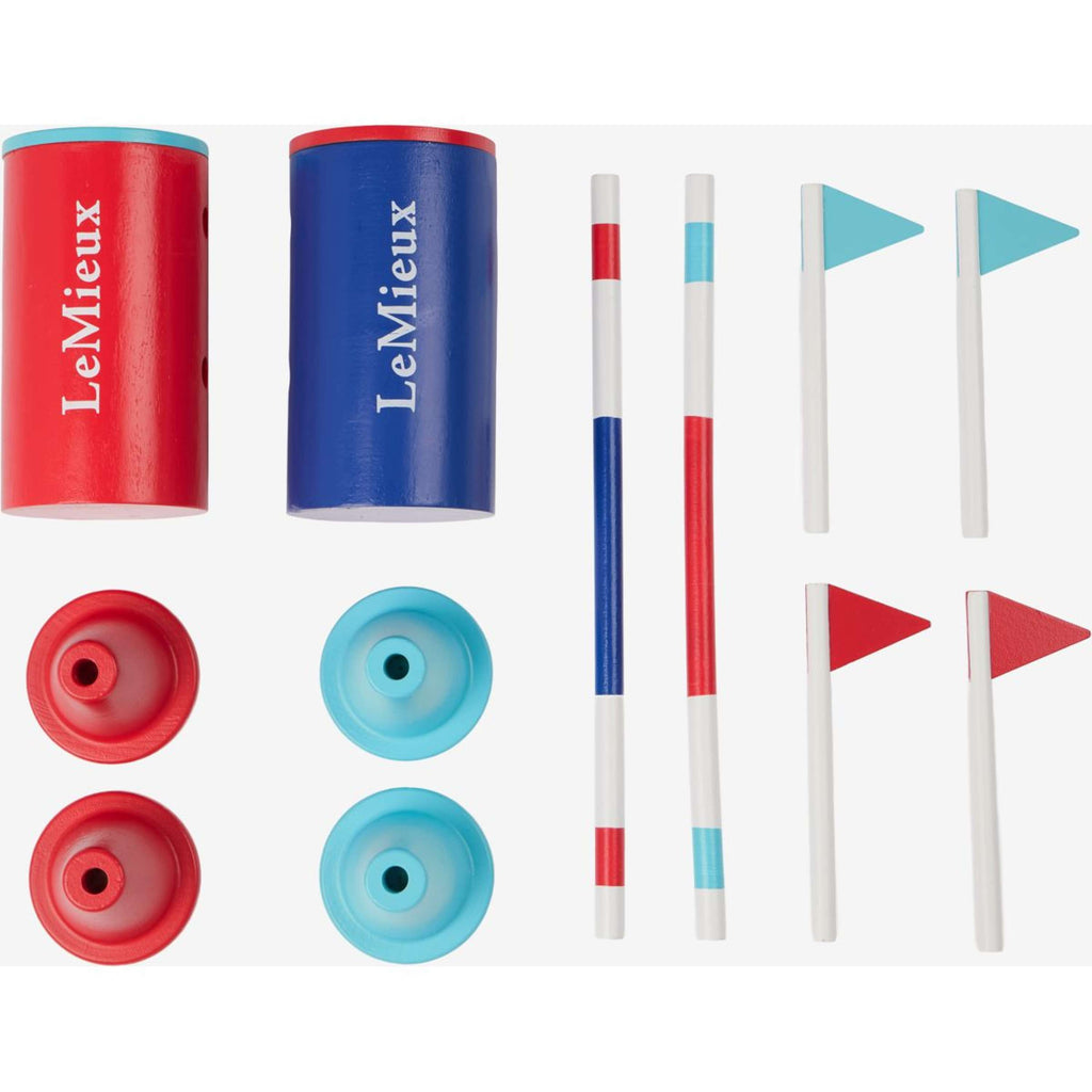 LeMieux Toy Pony Course Builder Set Rood/Blauw