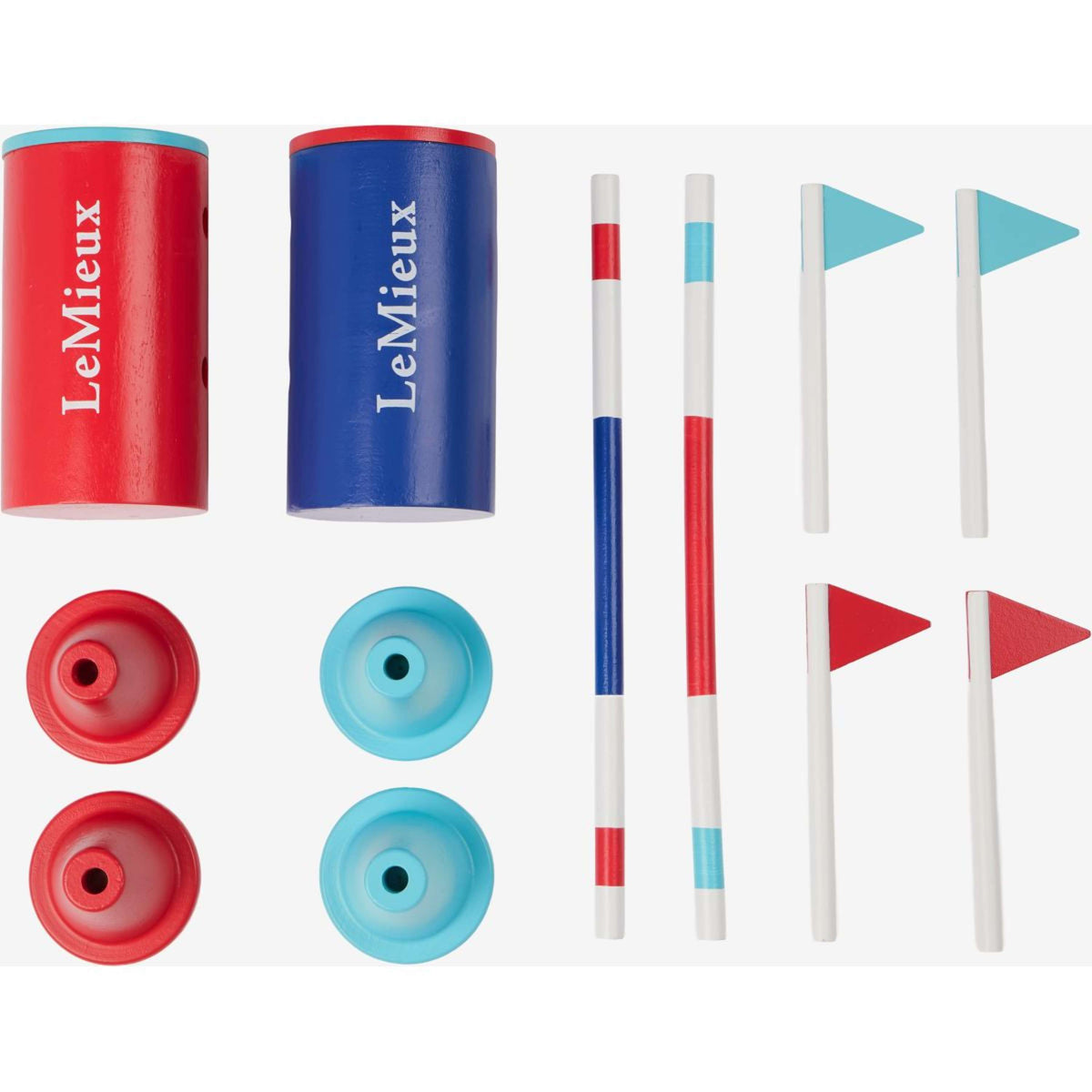 LeMieux Toy Pony Course Builder Set Rood/Blauw