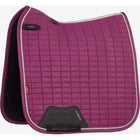 LeMieux Zadeldekje Suede Square Dressuur Blackberry