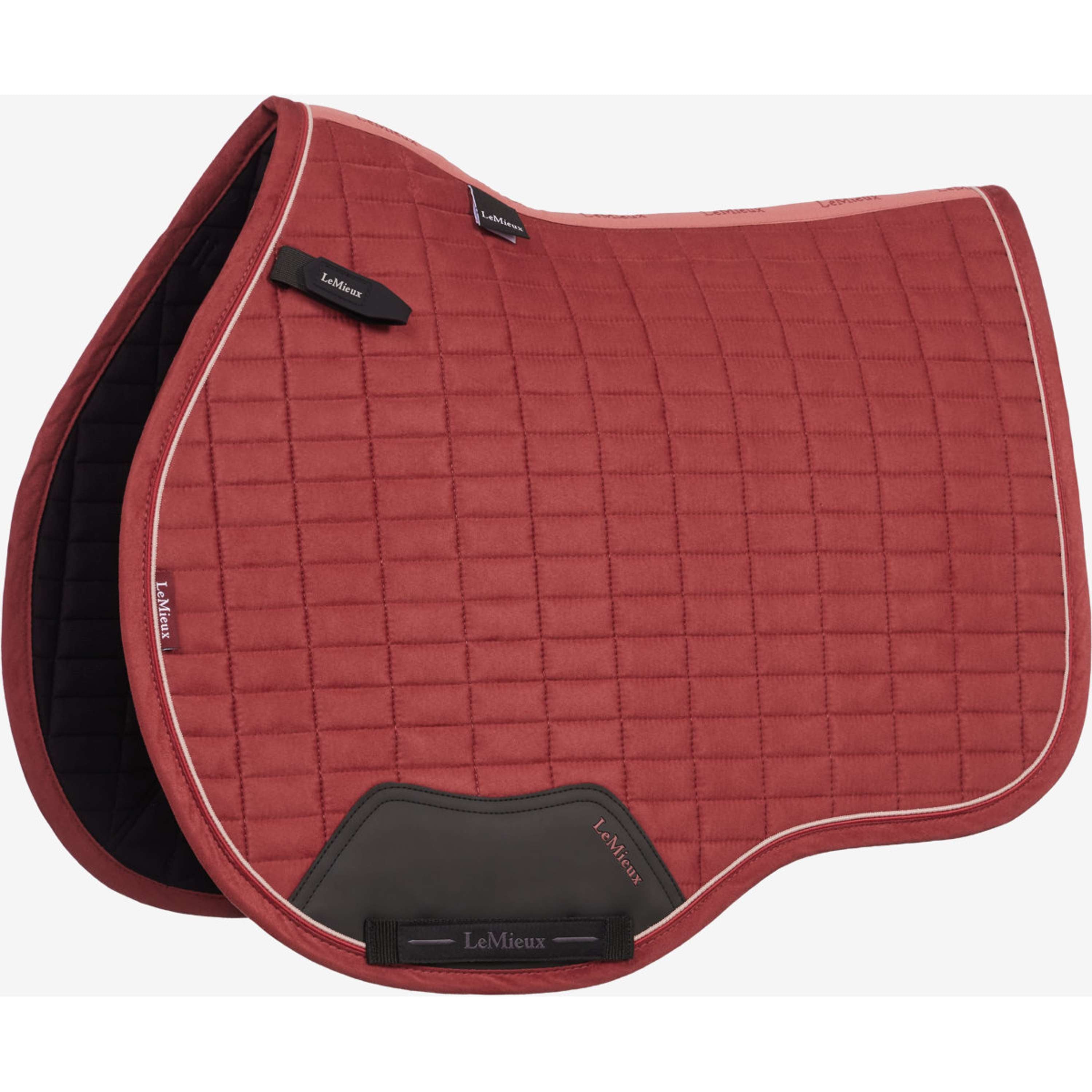 LeMieux Zadeldekje Suede Square Veelzijdigheid Russet