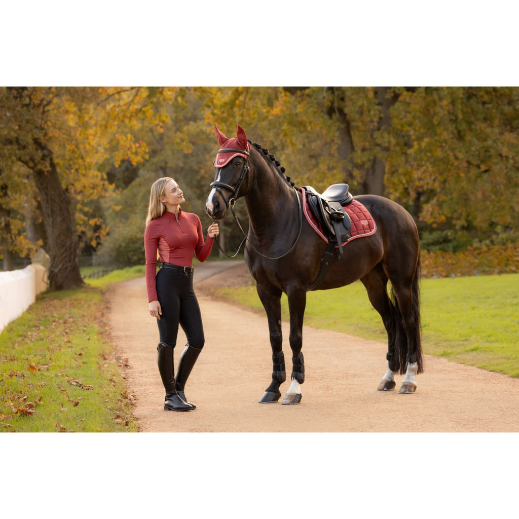 LeMieux Zadeldekje Loire Classic Close Contact Square Springen Russet