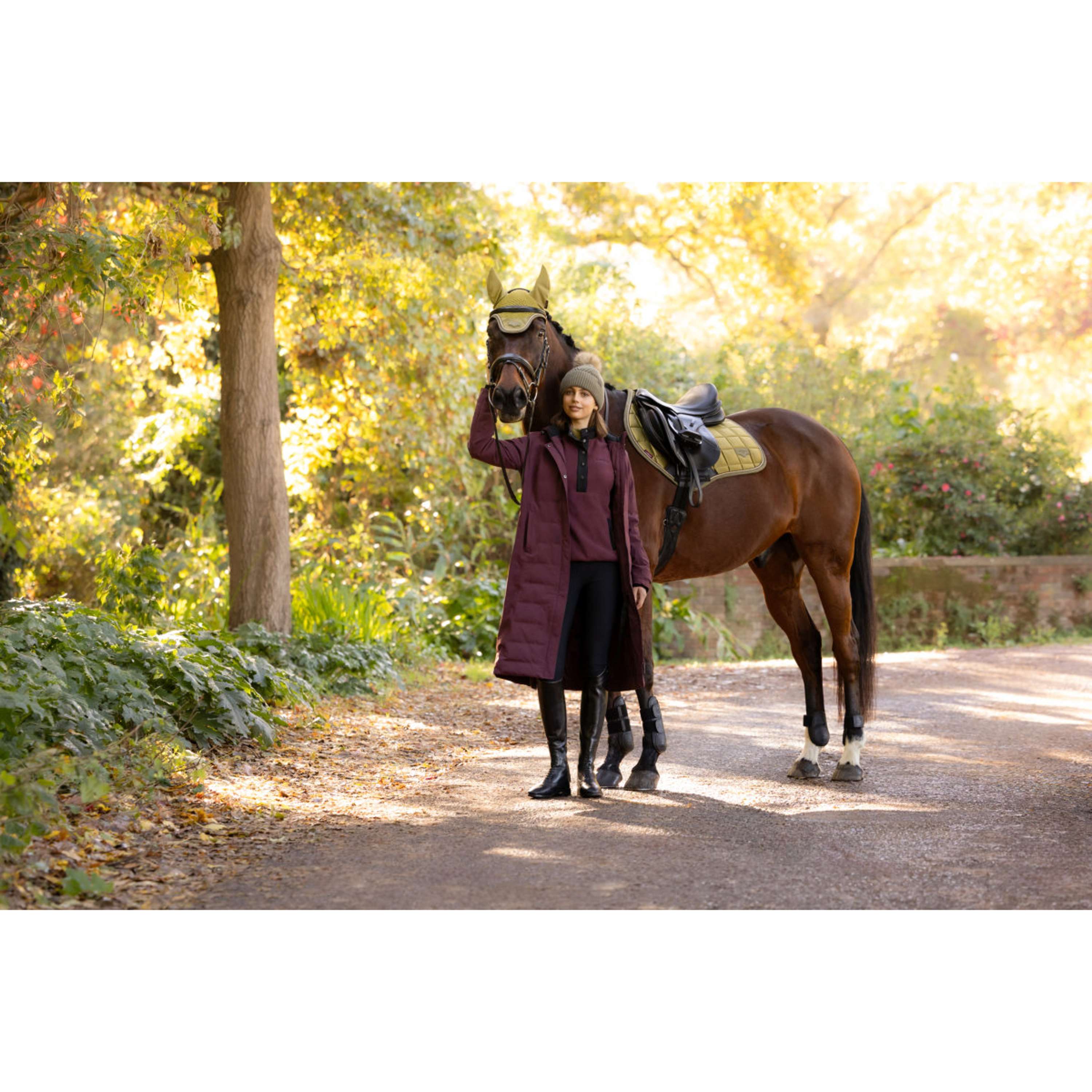 LeMieux Zadeldekje Loire Classic Close Contact Square Springen Gooseberry