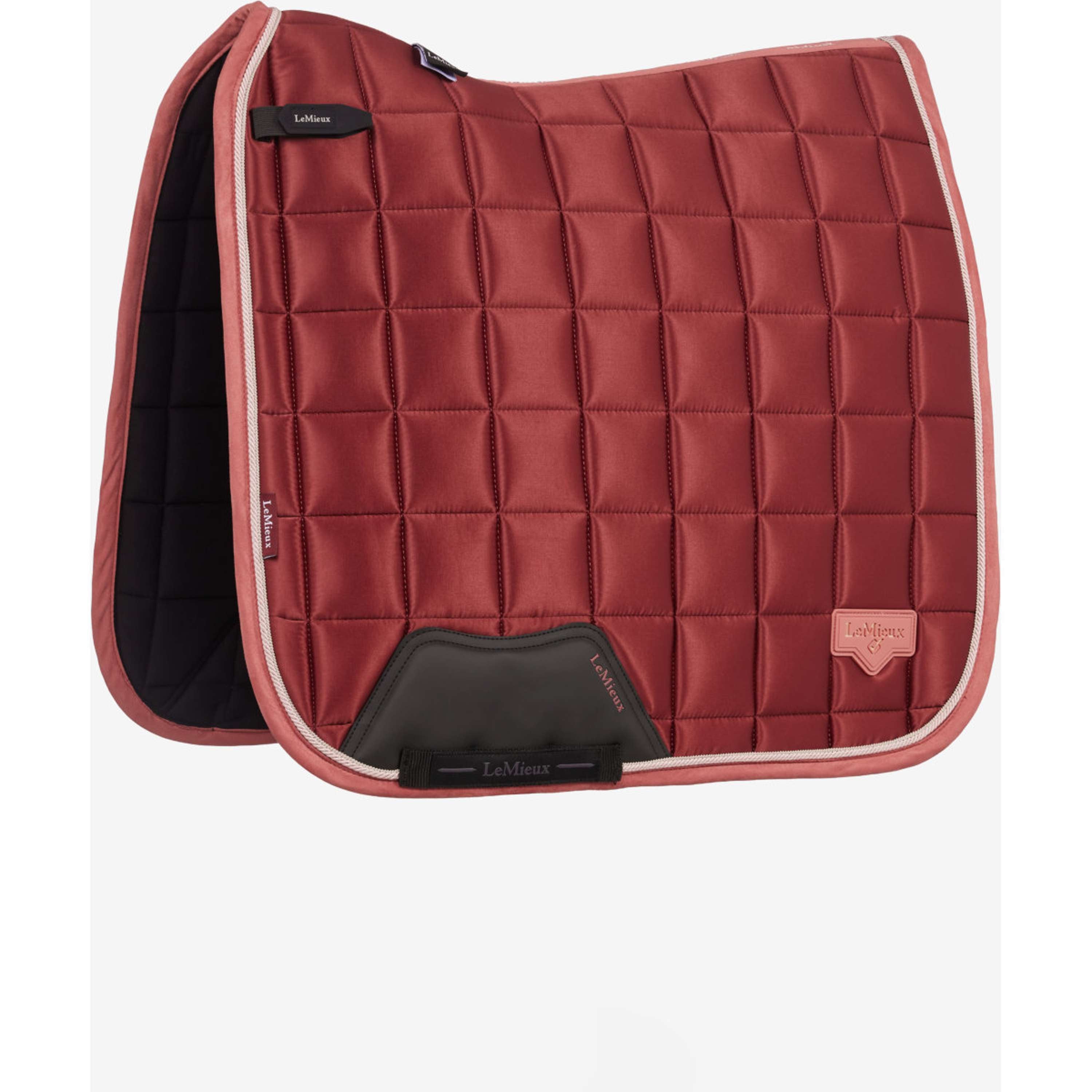LeMieux Zadeldekje Loire Classic Square Dressuur Russet