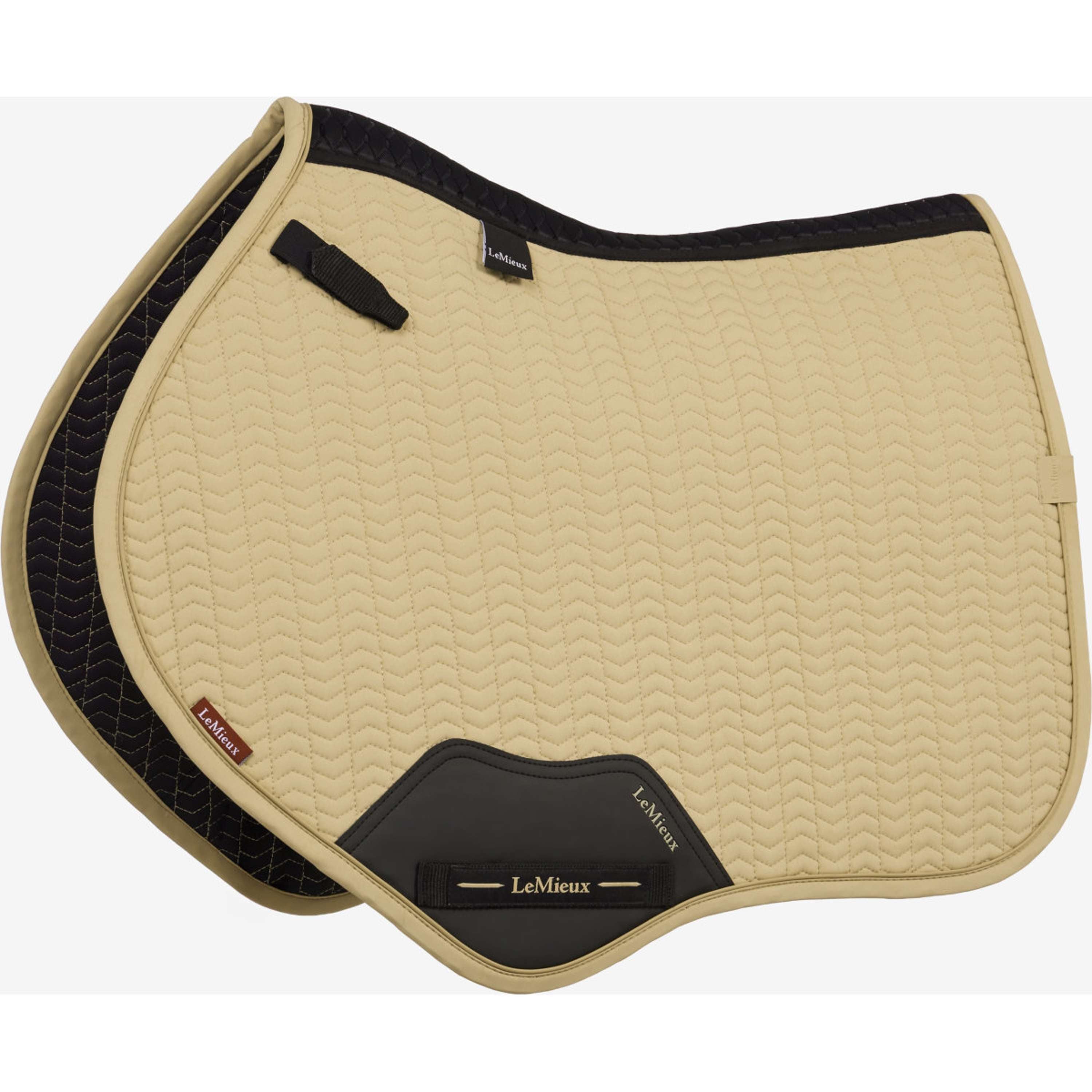 LeMieux Zadeldekje Essence Close Contact Square Springen Pear