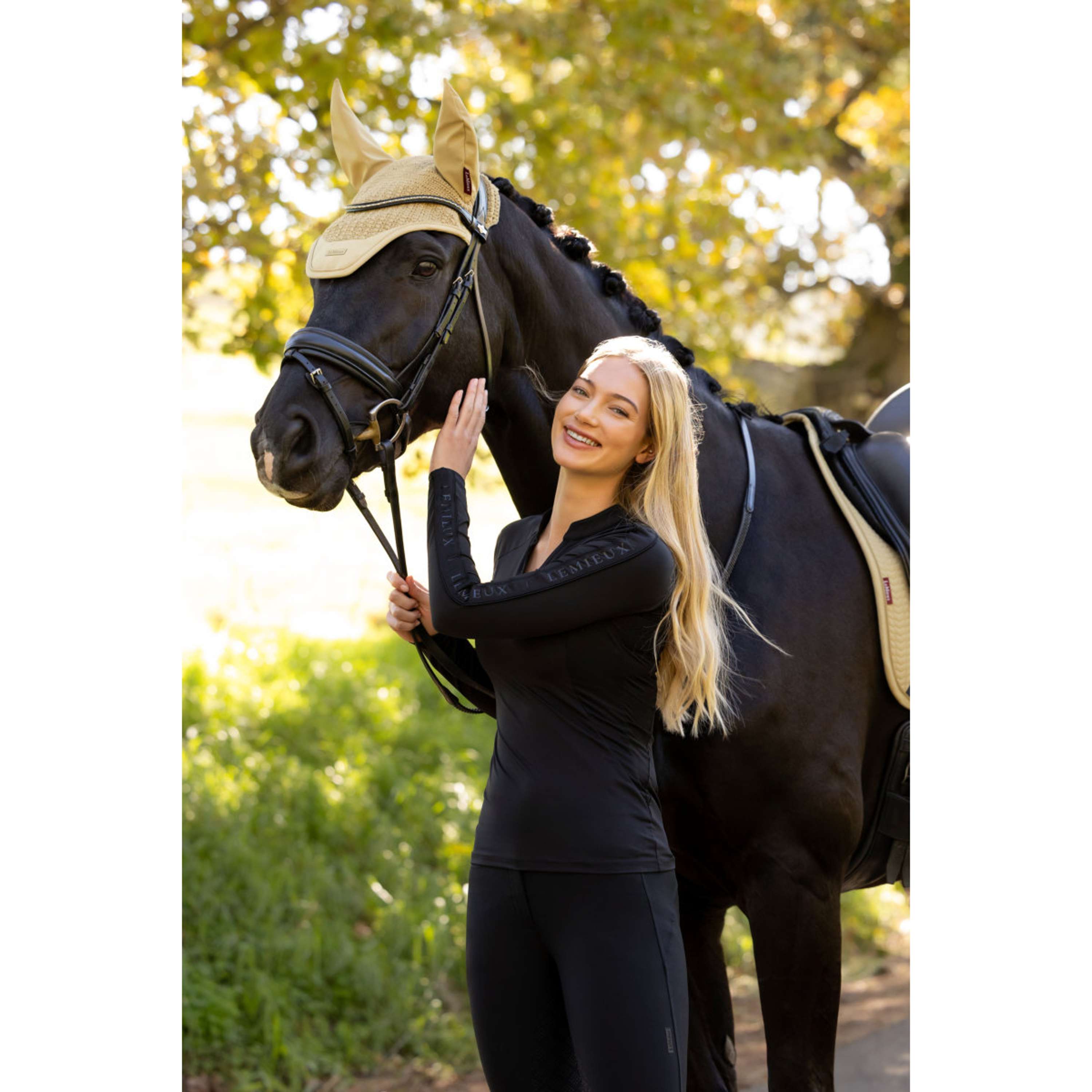 LeMieux Baselayer Lisa Lange Mouwen Black