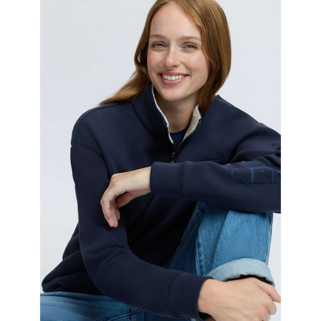 LeMieux Trui Scarlet Quarter Zip Navy