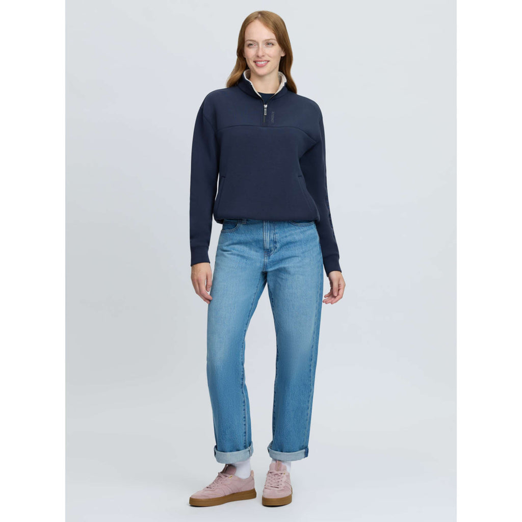 LeMieux Trui Scarlet Quarter Zip Navy