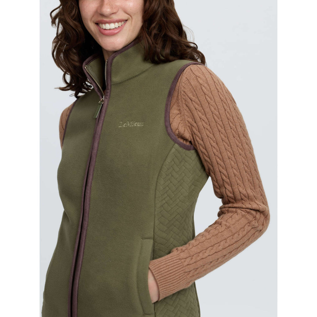 LeMieux Bodywarmer Frankie Willow Green