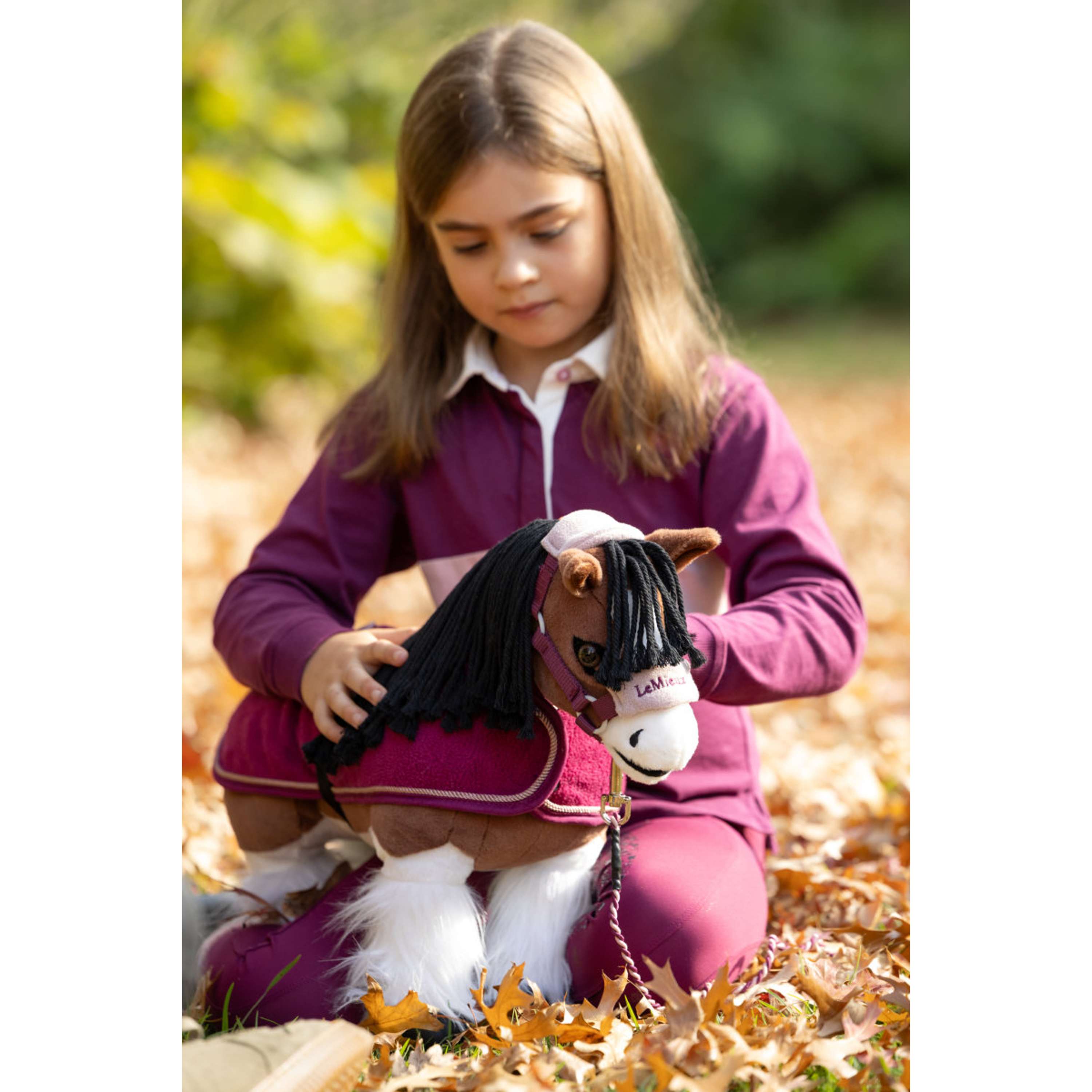LeMieux Toy Pony Deken Blackberry