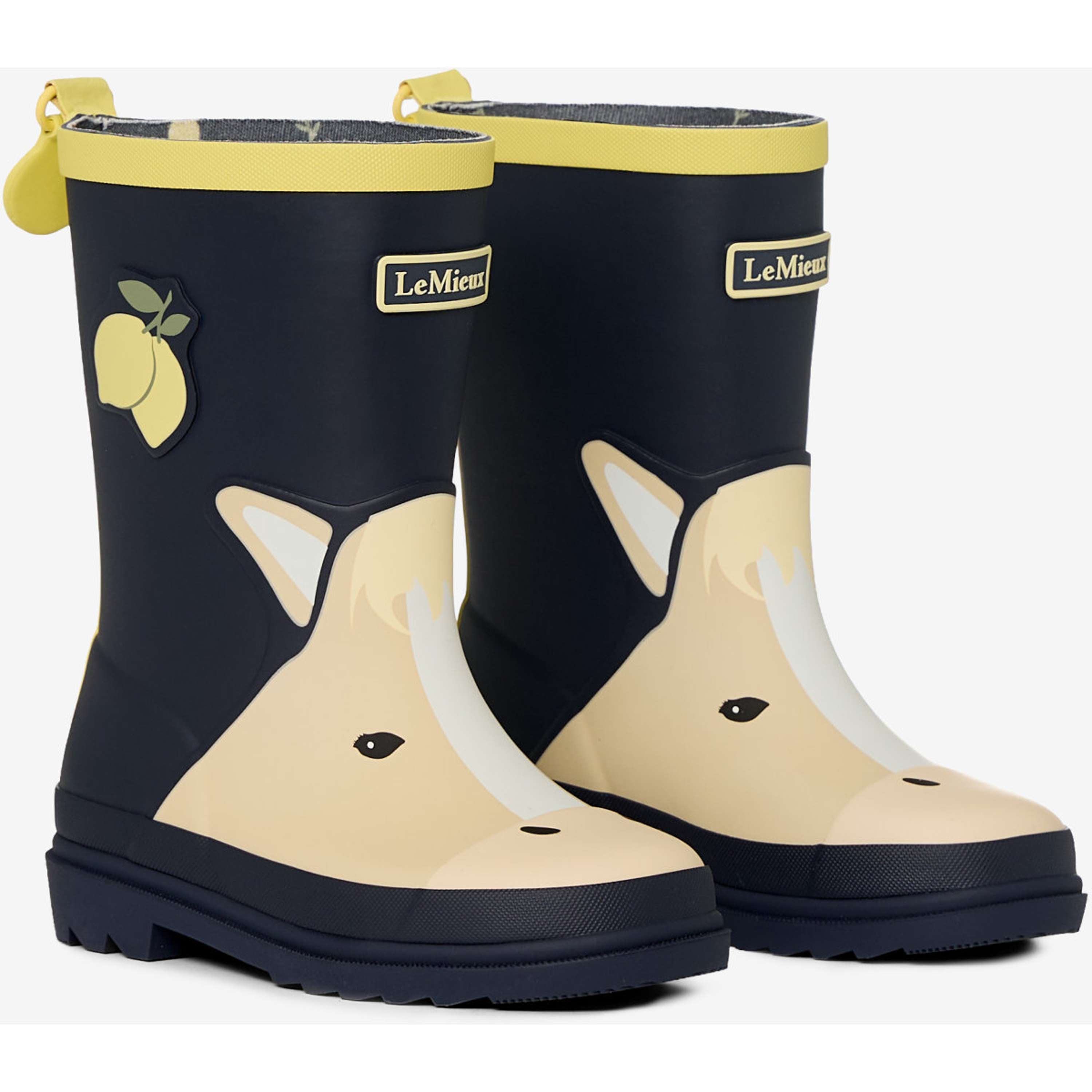 LeMieux Regenlaarzen Splash Welly Kids Lemon