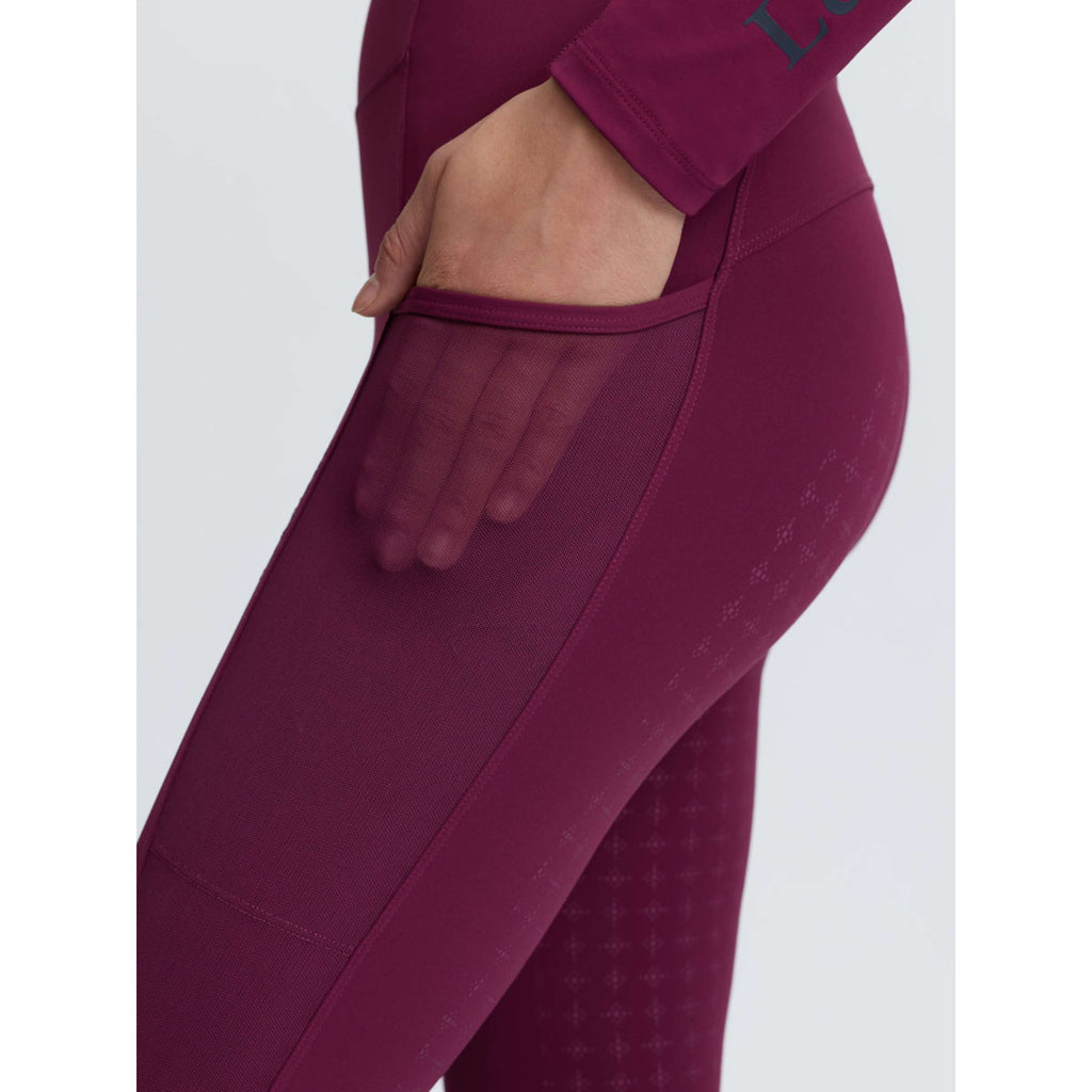 LeMieux Rijlegging Naomi Full Grip Blackberry