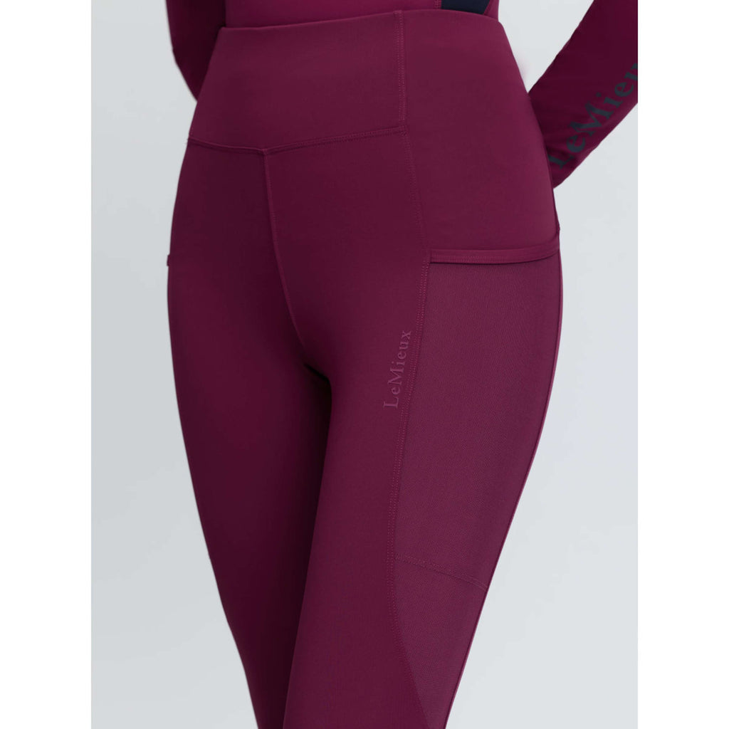 LeMieux Rijlegging Naomi Full Grip Blackberry