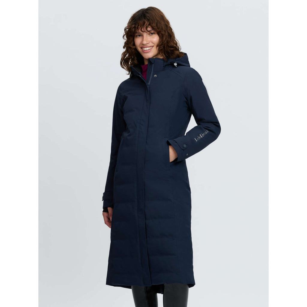 LeMieux Lange Jas Erin Waterproof Padded Navy