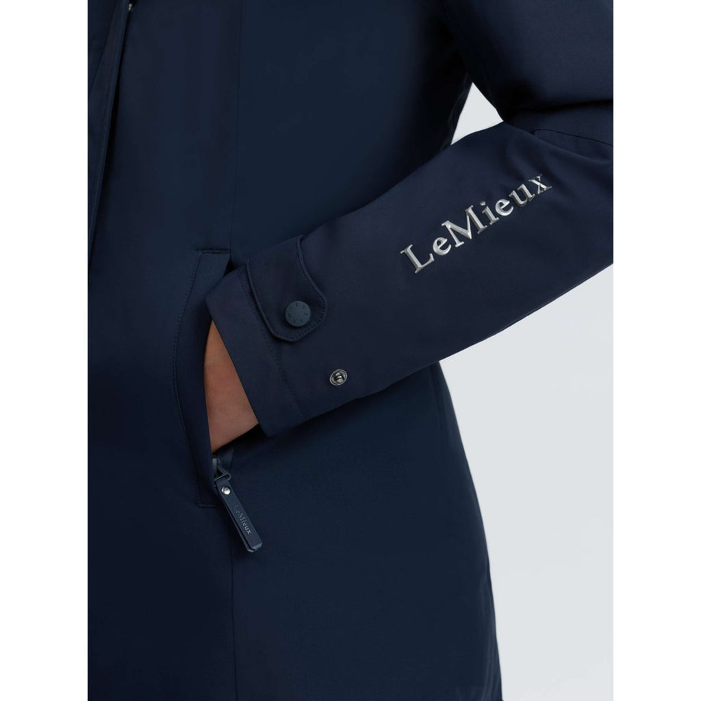 LeMieux Lange Jas Erin Waterproof Padded Navy