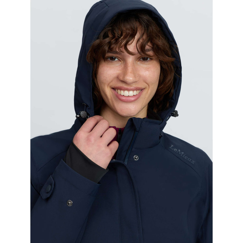 LeMieux Lange Jas Erin Waterproof Padded Navy