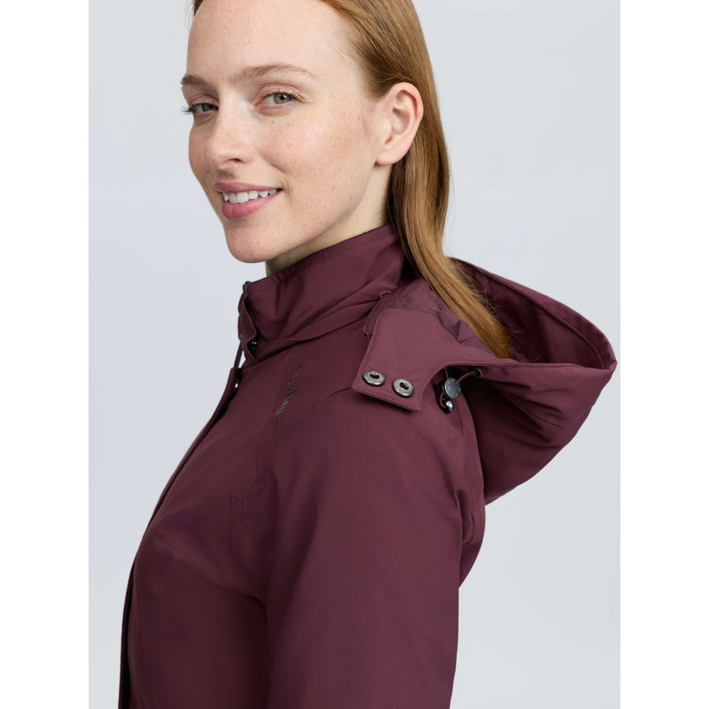 LeMieux Lange Jas Erin Waterproof Padded Bramble