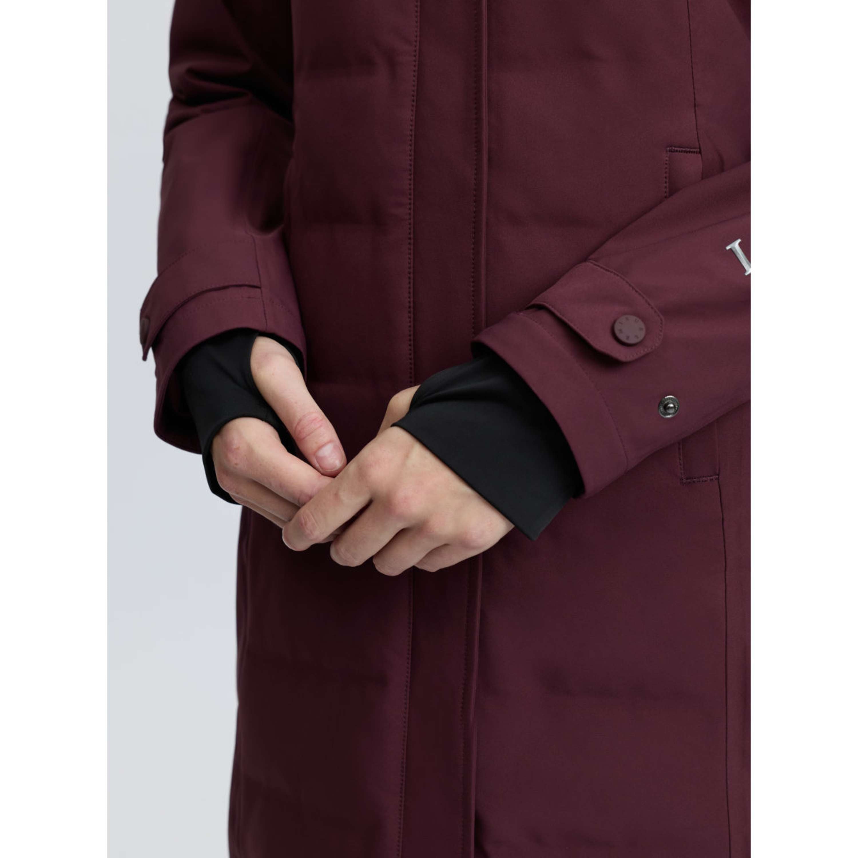 LeMieux Lange Jas Erin Waterproof Padded Bramble