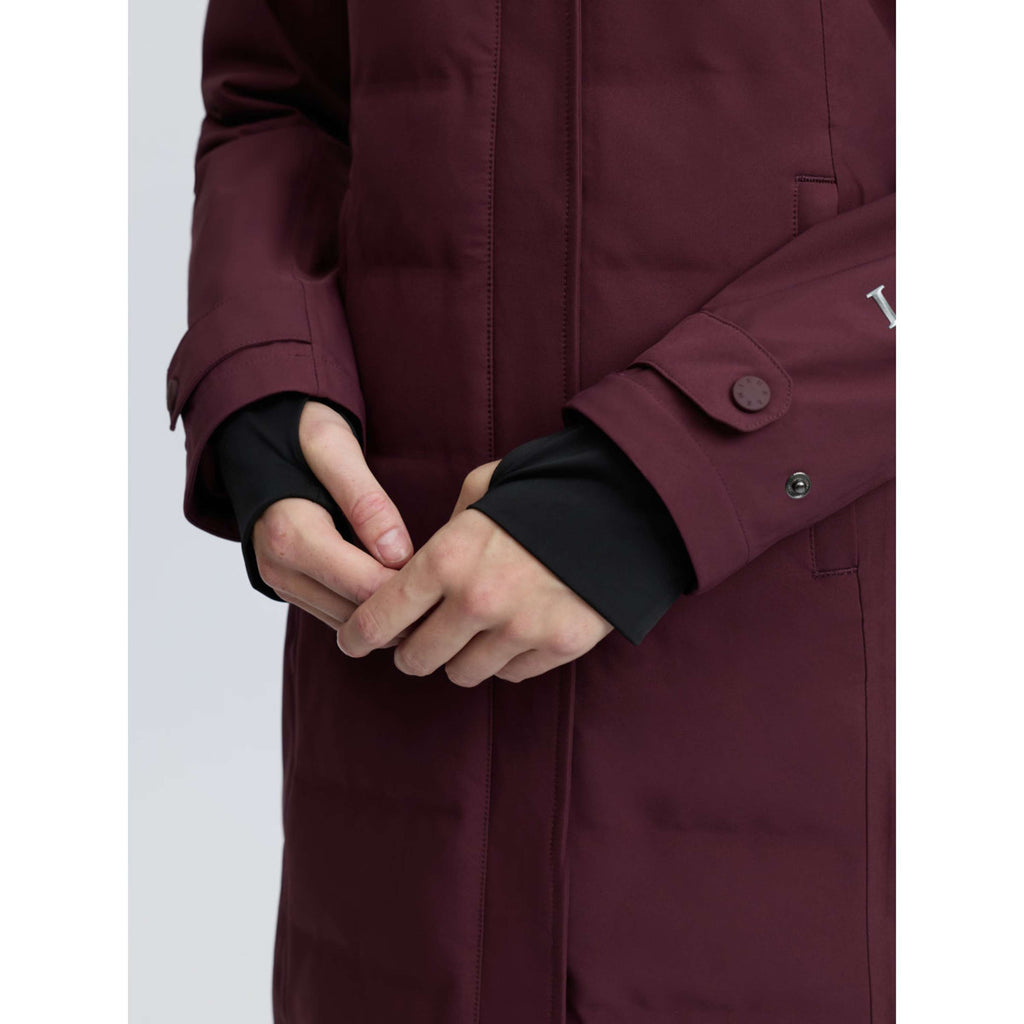 LeMieux Lange Jas Erin Waterproof Padded Bramble