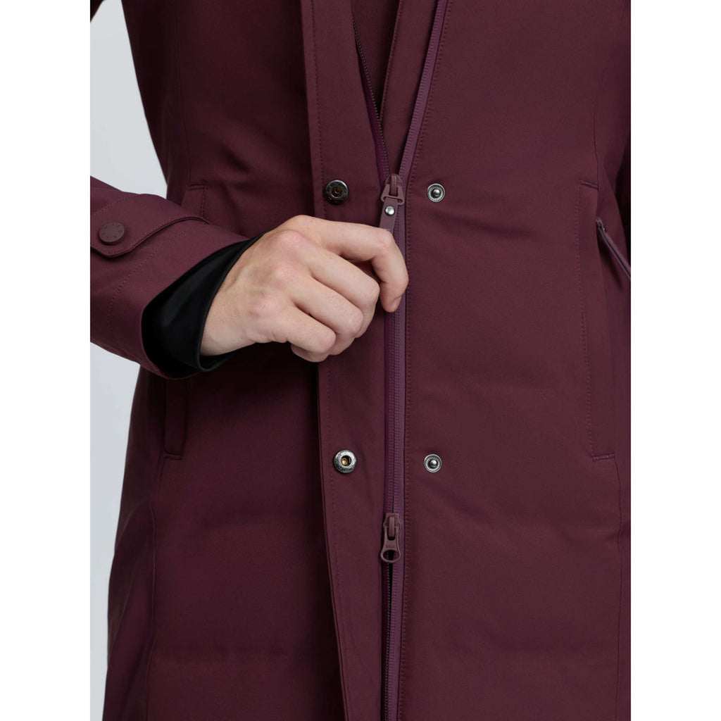 LeMieux Lange Jas Erin Waterproof Padded Bramble