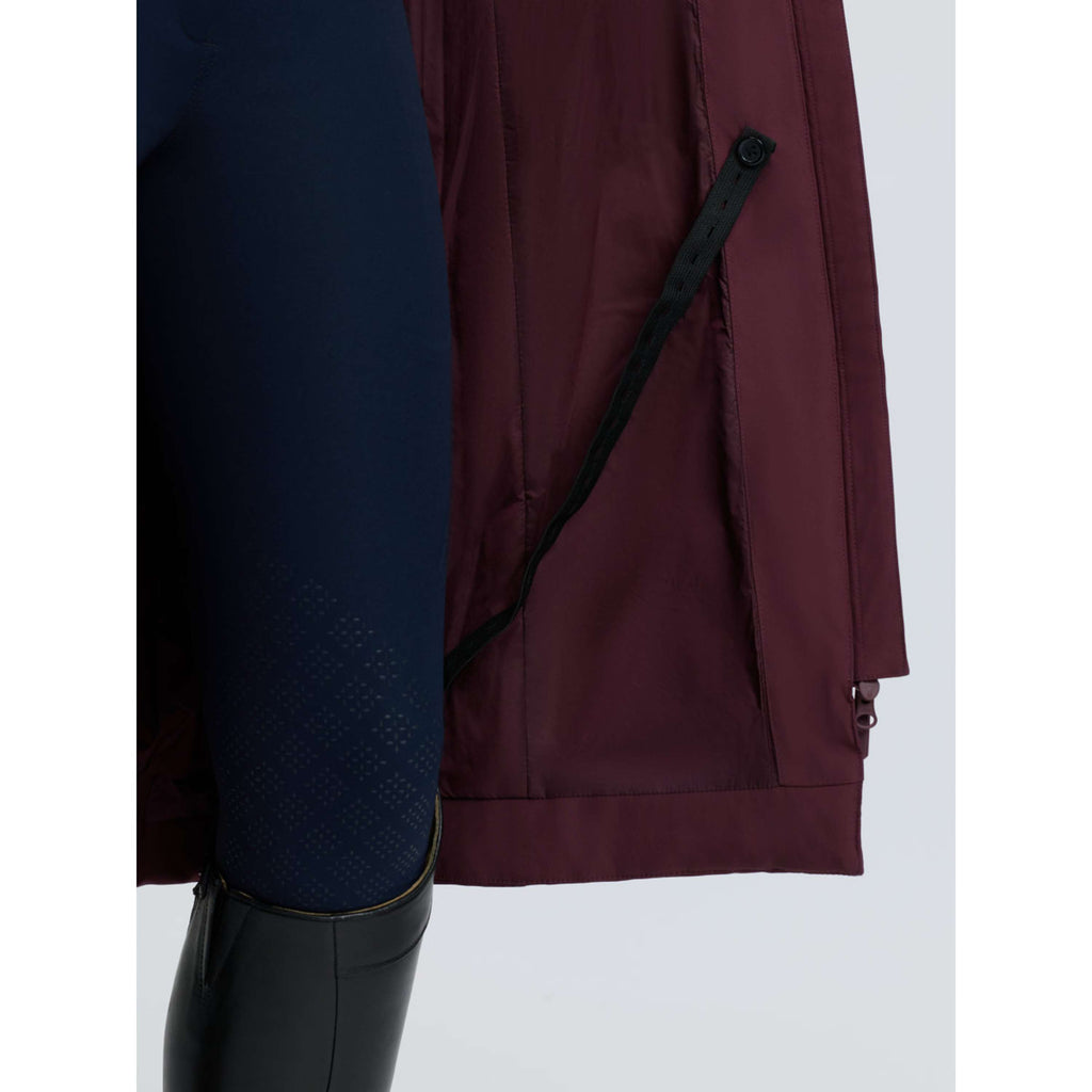 LeMieux Lange Jas Erin Waterproof Padded Bramble