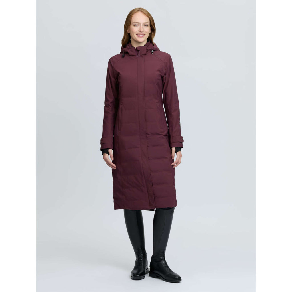 LeMieux Lange Jas Erin Waterproof Padded Bramble