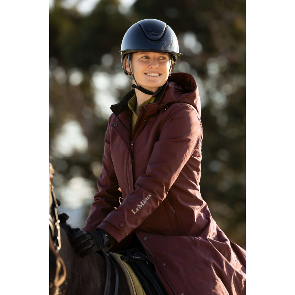 LeMieux Lange Jas Erin Waterproof Padded Bramble
