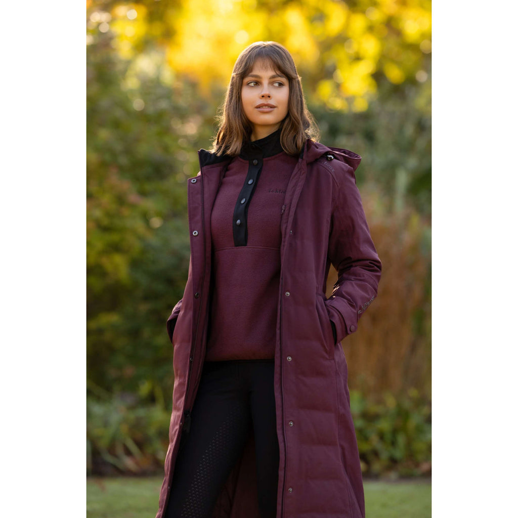 LeMieux Lange Jas Erin Waterproof Padded Bramble