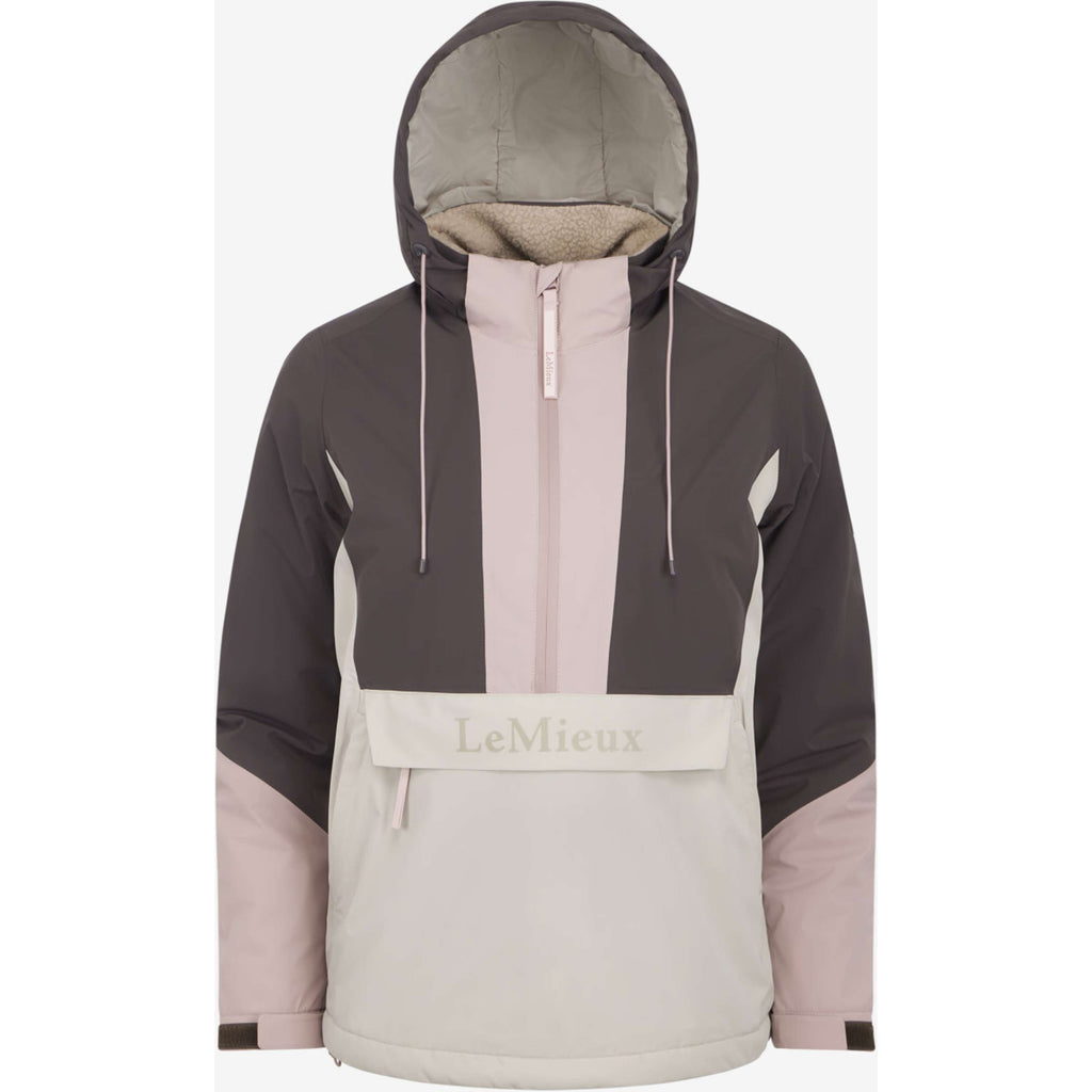 LeMieux Jas Phoebe Half Zip Waterproof Anorak Wild Rose