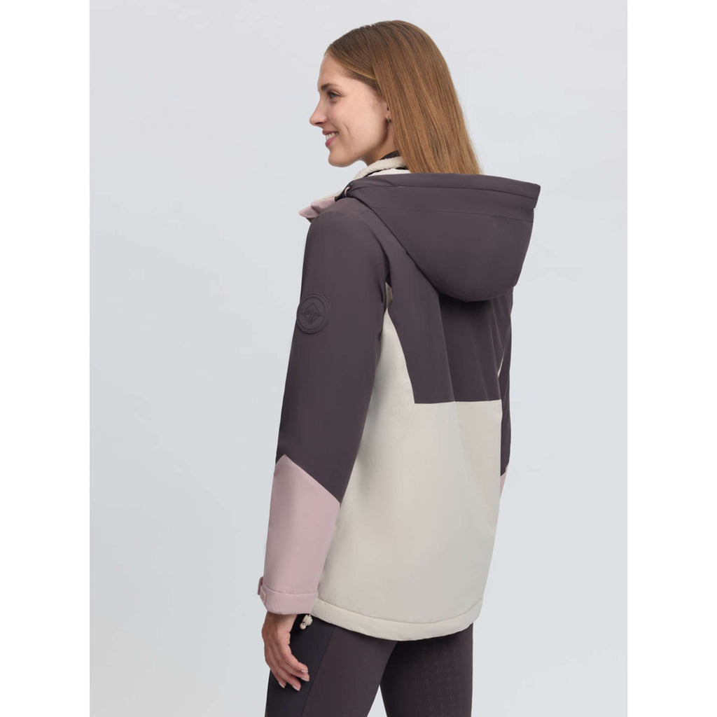 LeMieux Jas Phoebe Half Zip Waterproof Anorak Wild Rose
