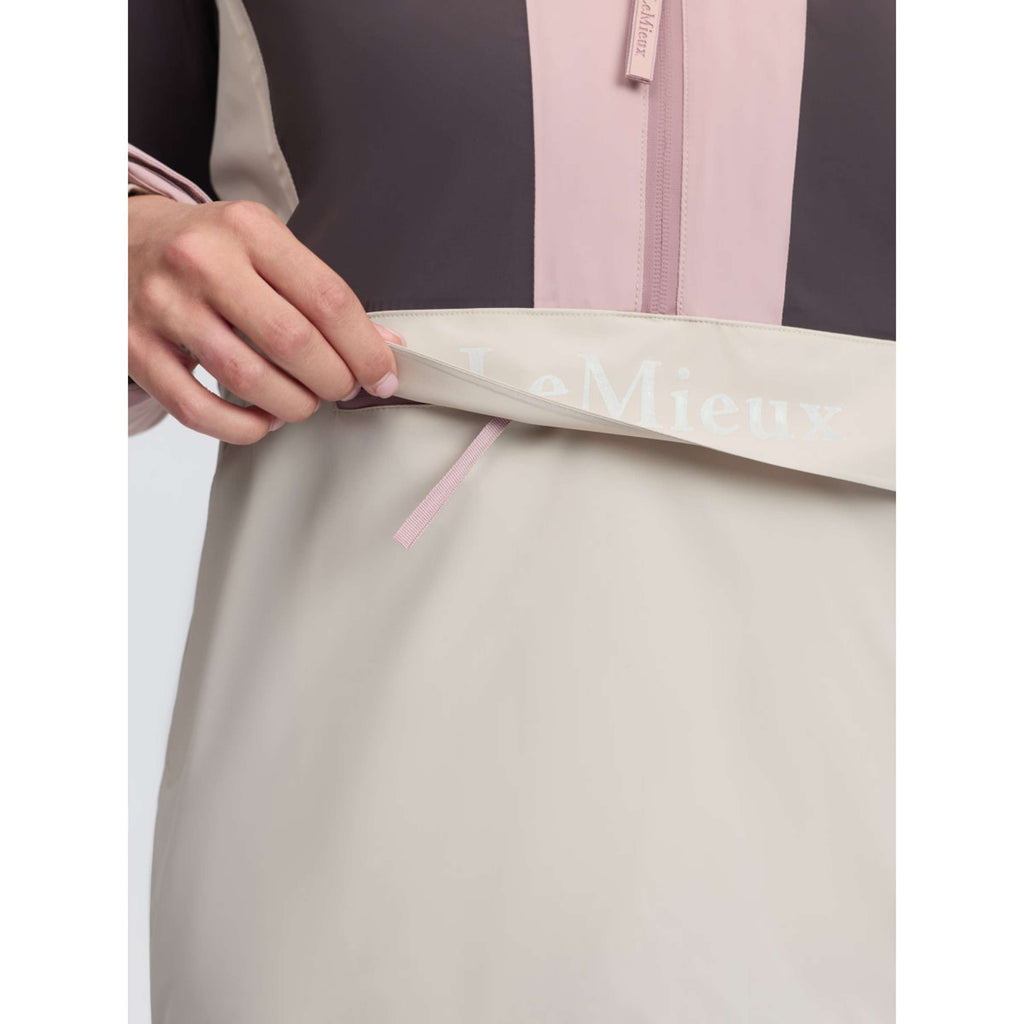 LeMieux Jas Phoebe Half Zip Waterproof Anorak Wild Rose