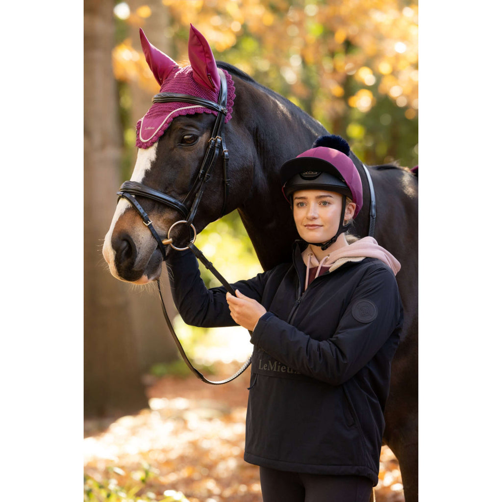 LeMieux Jas Phoebe Half Zip Waterproof Anorak Navy