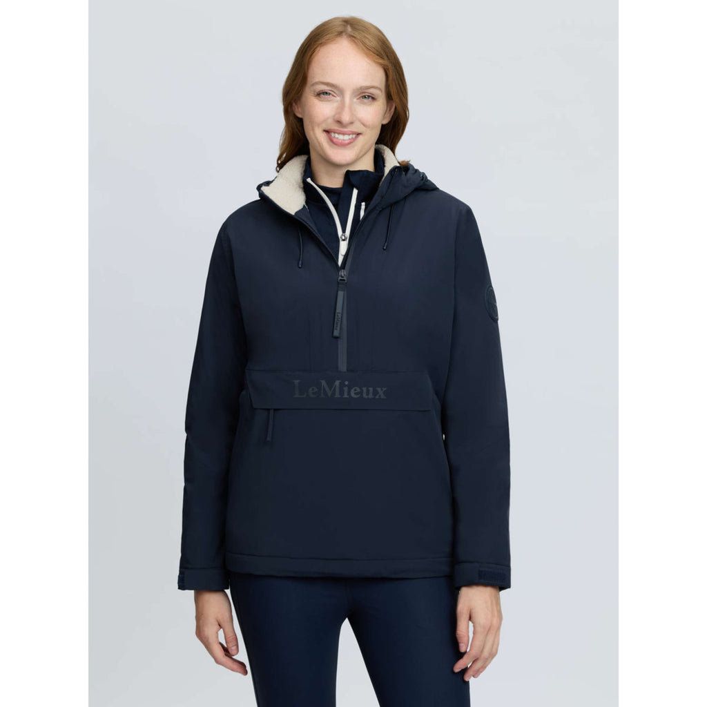 LeMieux Jas Phoebe Half Zip Waterproof Anorak Navy
