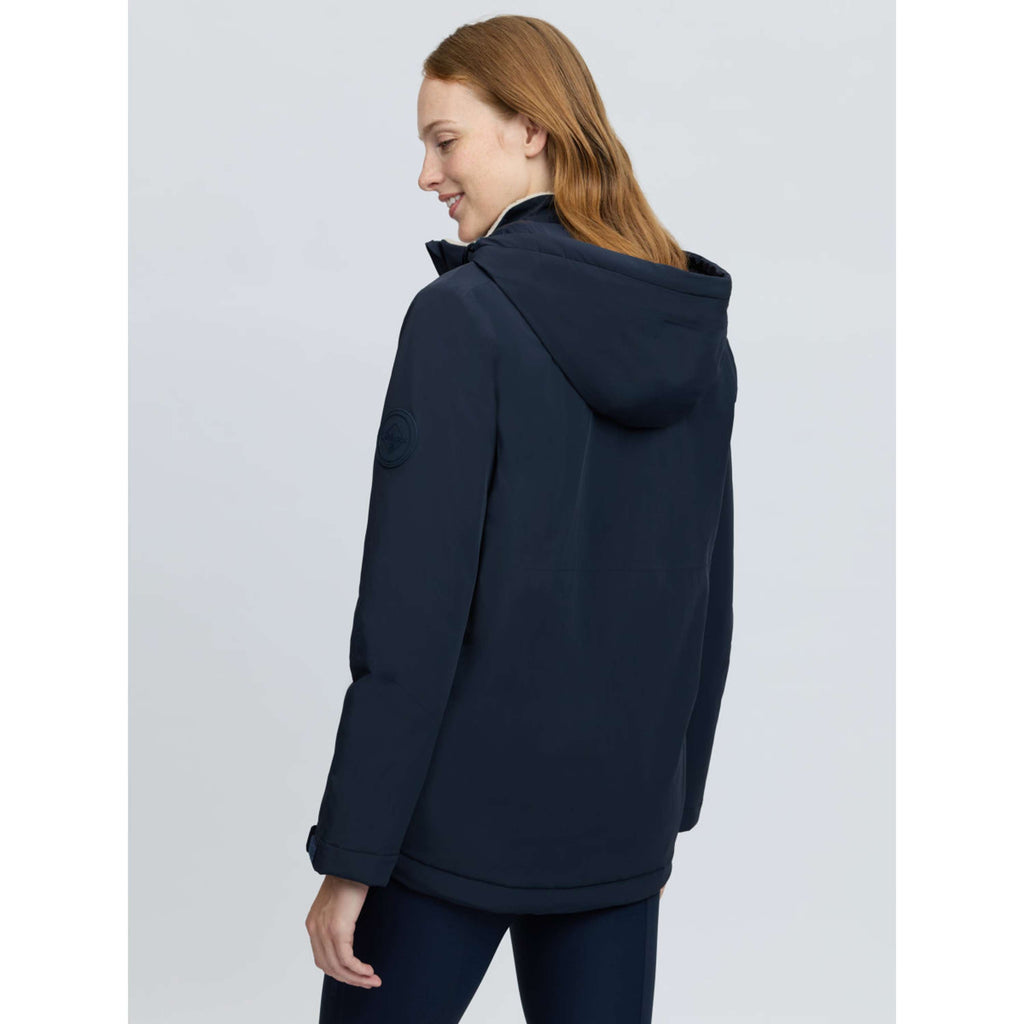 LeMieux Jas Phoebe Half Zip Waterproof Anorak Navy