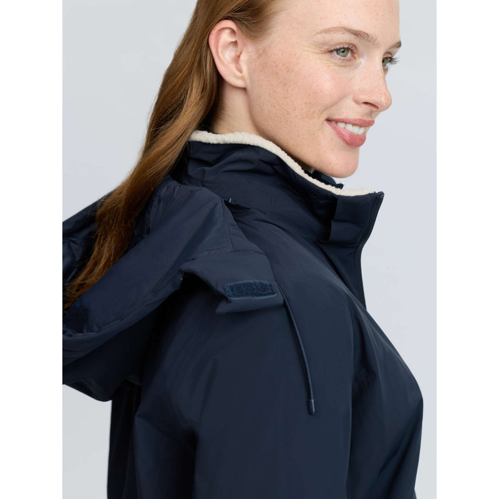 LeMieux Jas Phoebe Half Zip Waterproof Anorak Navy