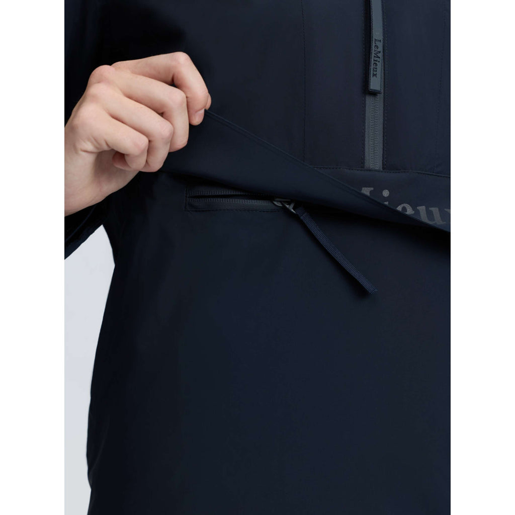 LeMieux Jas Phoebe Half Zip Waterproof Anorak Navy