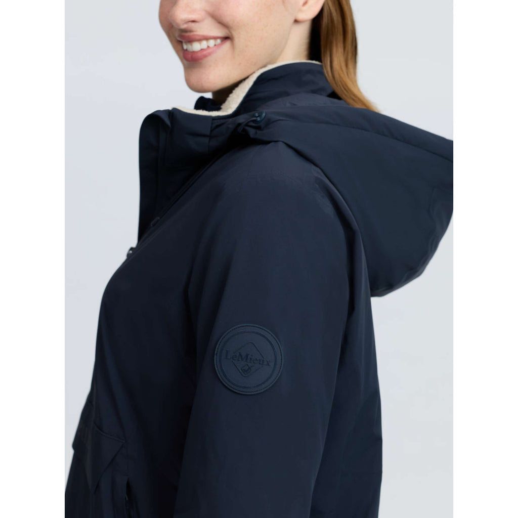 LeMieux Jas Phoebe Half Zip Waterproof Anorak Navy