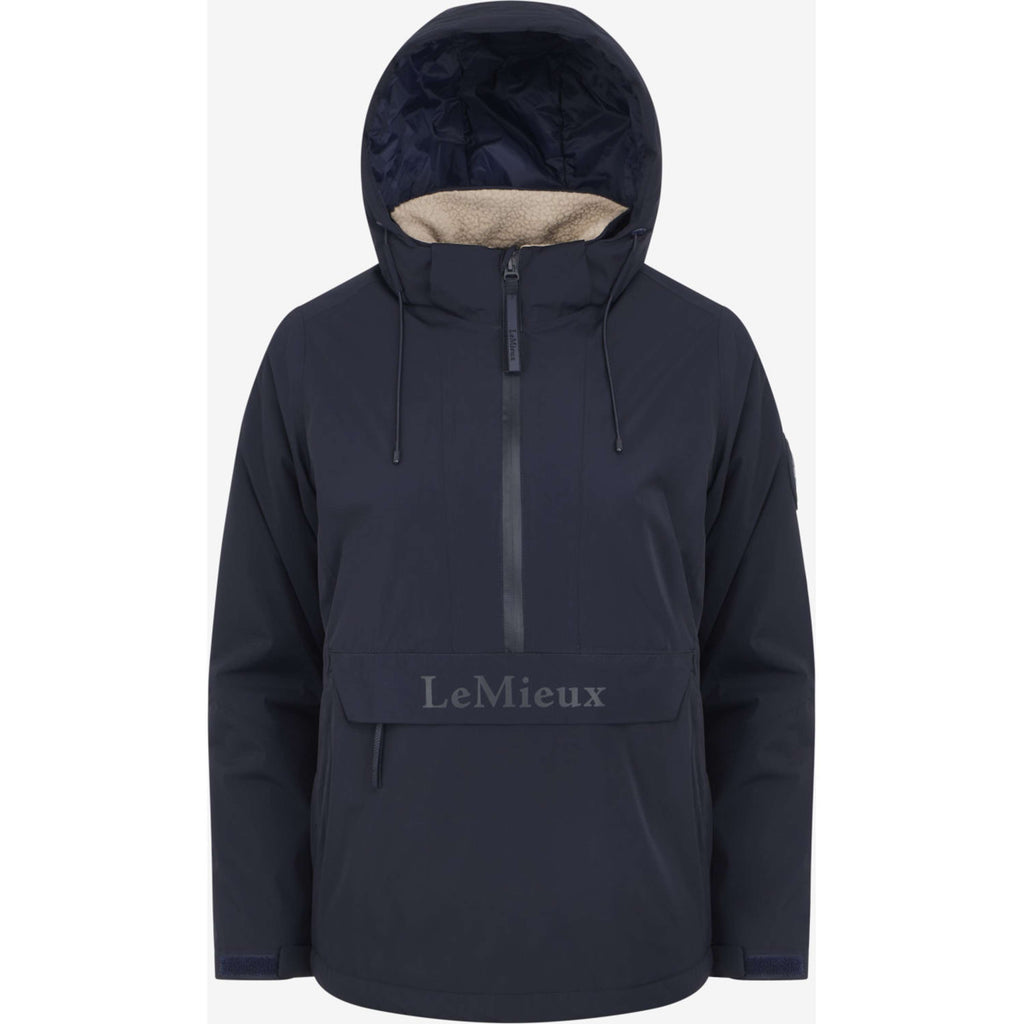 LeMieux Jas Phoebe Half Zip Waterproof Anorak Navy