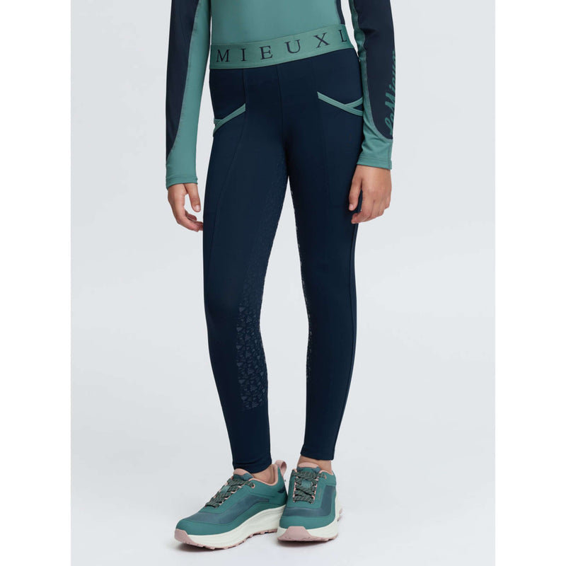 LeMieux Rijlegging Kids Full Grip Navy/Aloe