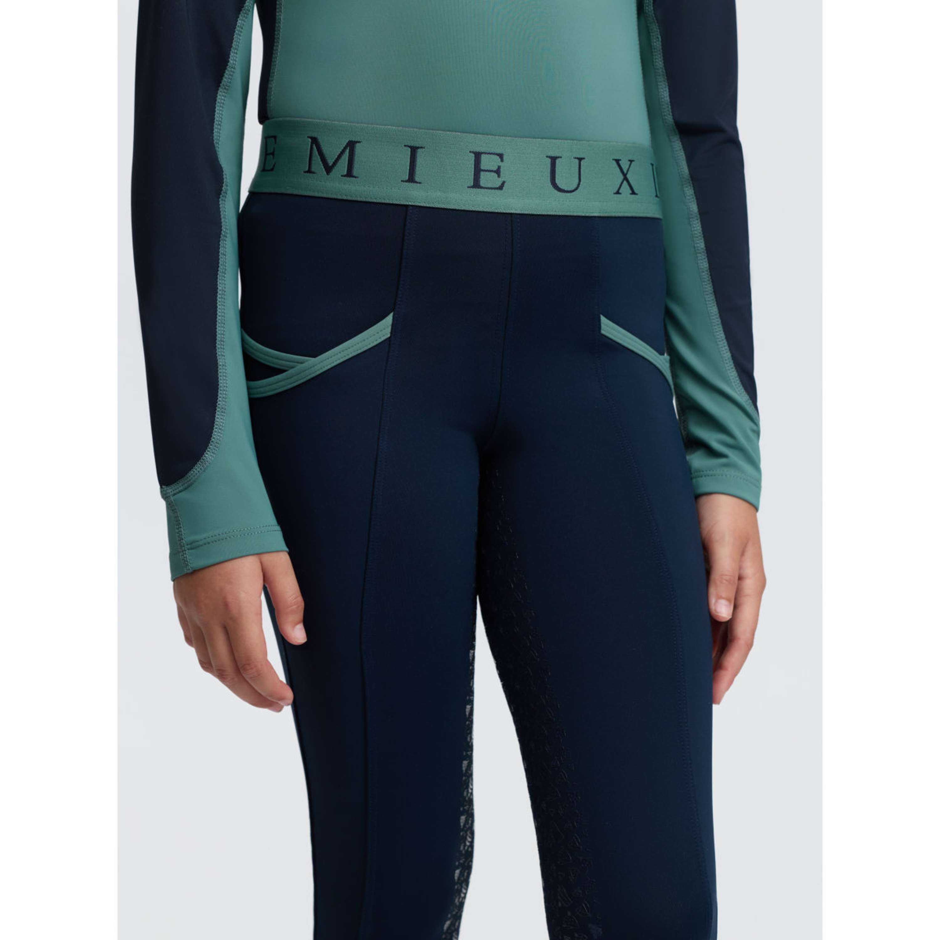 LeMieux Rijlegging Kids Full Grip Navy/Aloe