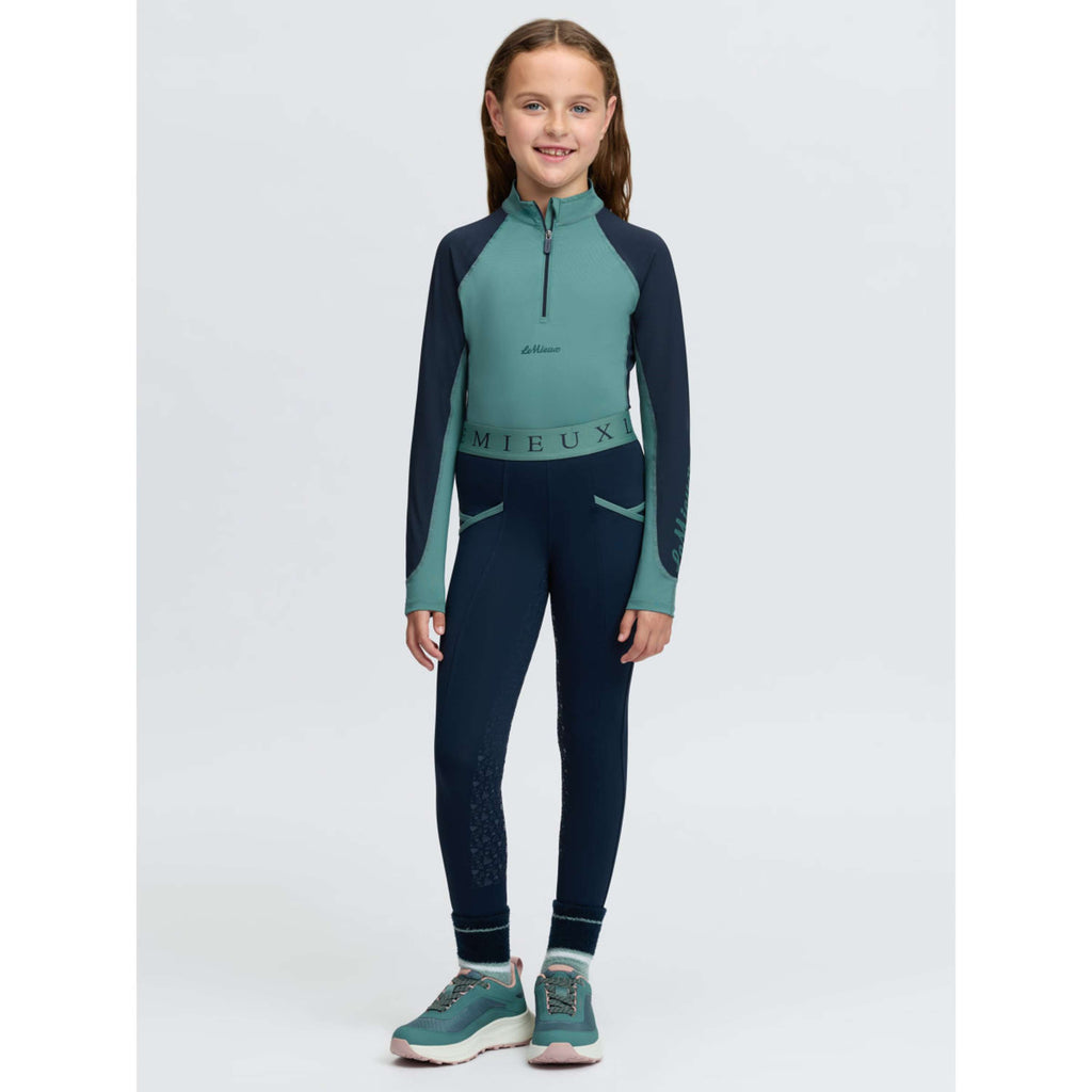 LeMieux Baselayer Kids Navy/Aloe
