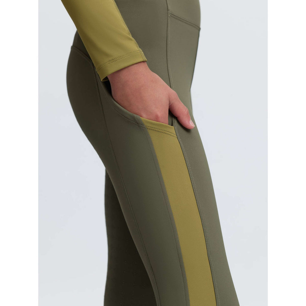 LeMieux Rijlegging Orla Kids Full Grip Willow Green