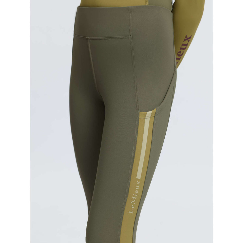 LeMieux Rijlegging Orla Kids Full Grip Willow Green