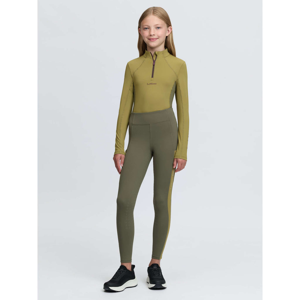 LeMieux Rijlegging Orla Kids Full Grip Willow Green