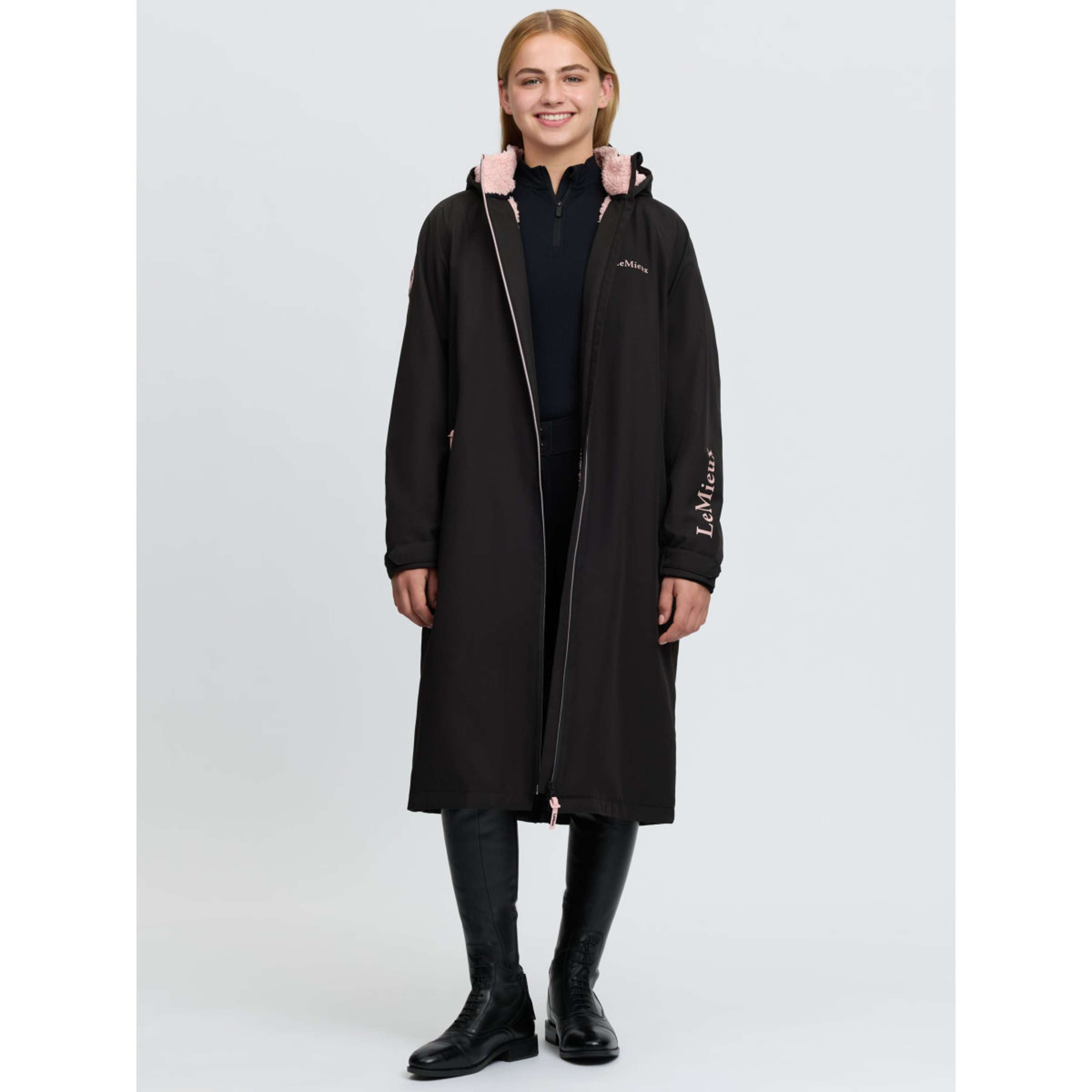 LeMieux Lange Jas HydroShield Kids Black