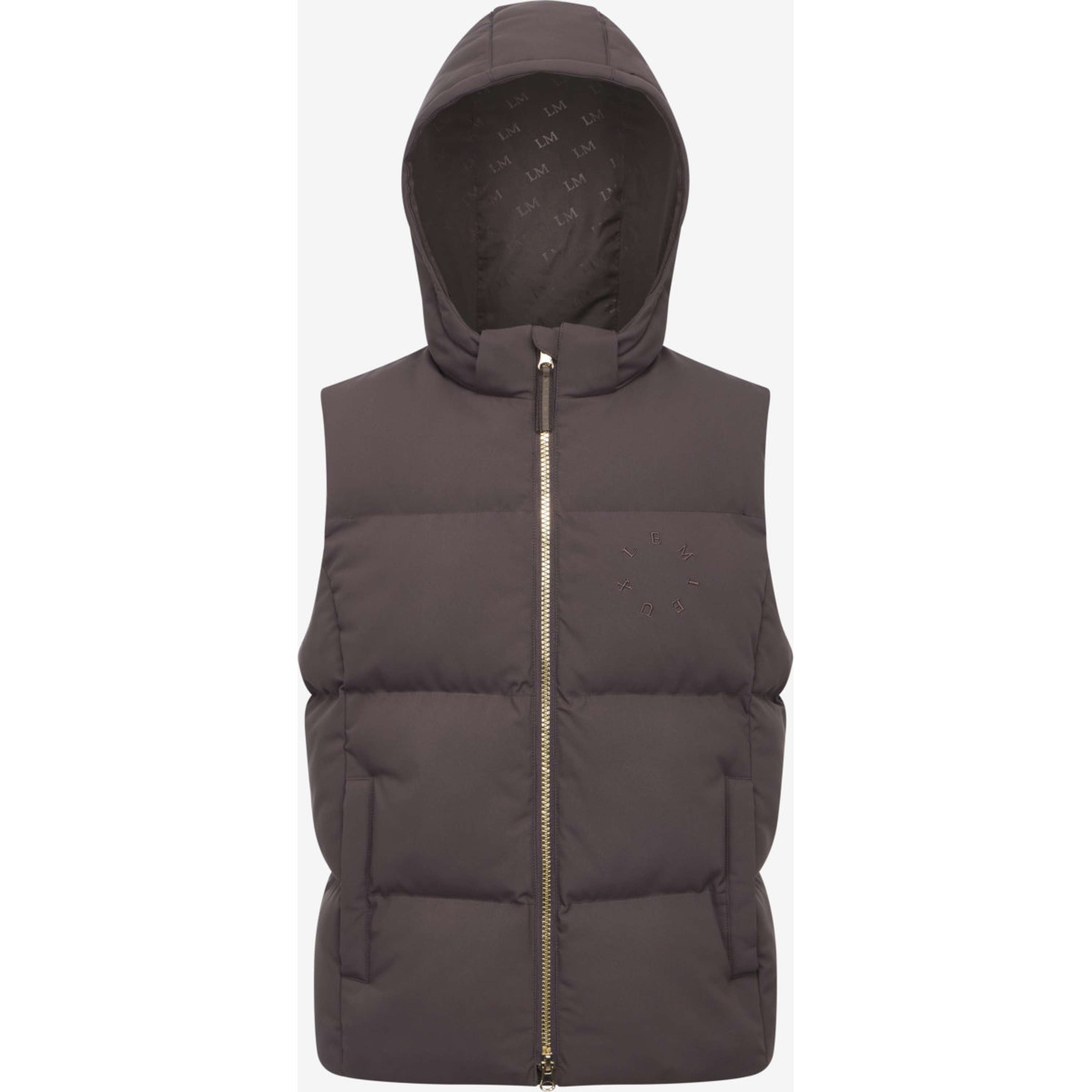 LeMieux Bodywarmer Joey Hooded Kids Cocoa