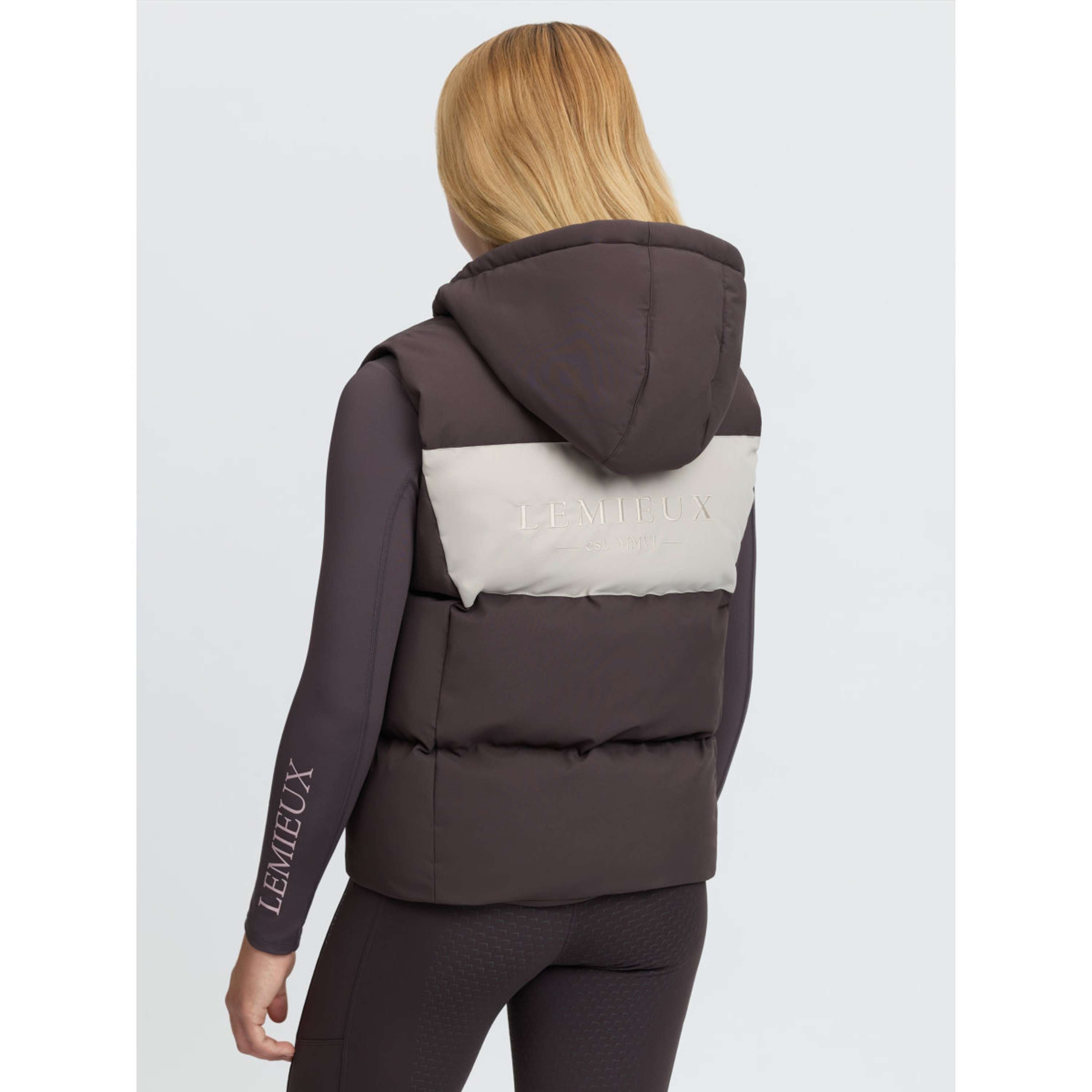 LeMieux Bodywarmer Joey Hooded Kids Cocoa