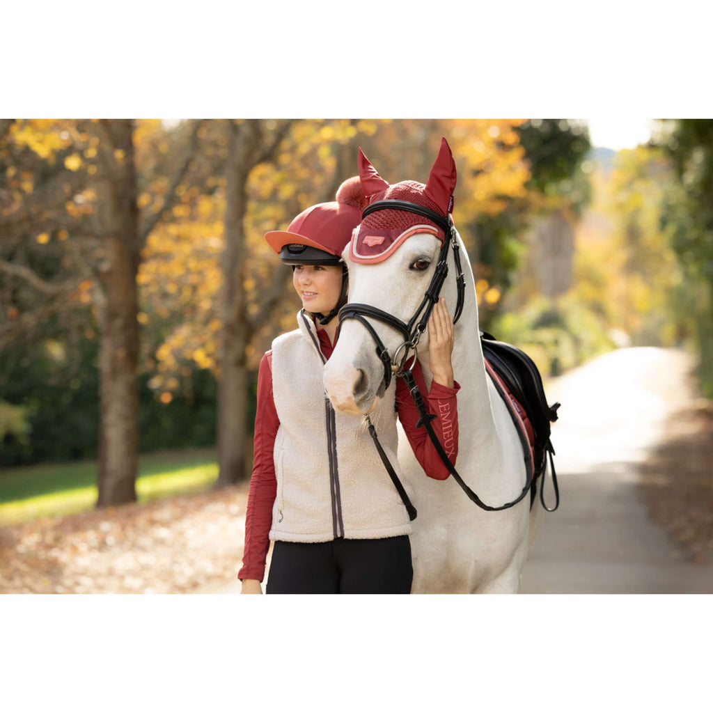 LeMieux Bodywarmer Trinity Teddy Kids Stone