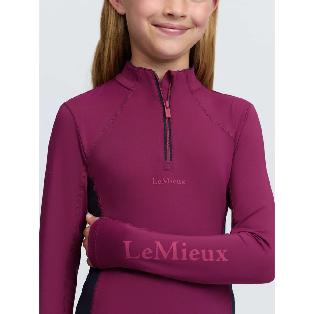 LeMieux Baselayer Classique Kids Blackberry