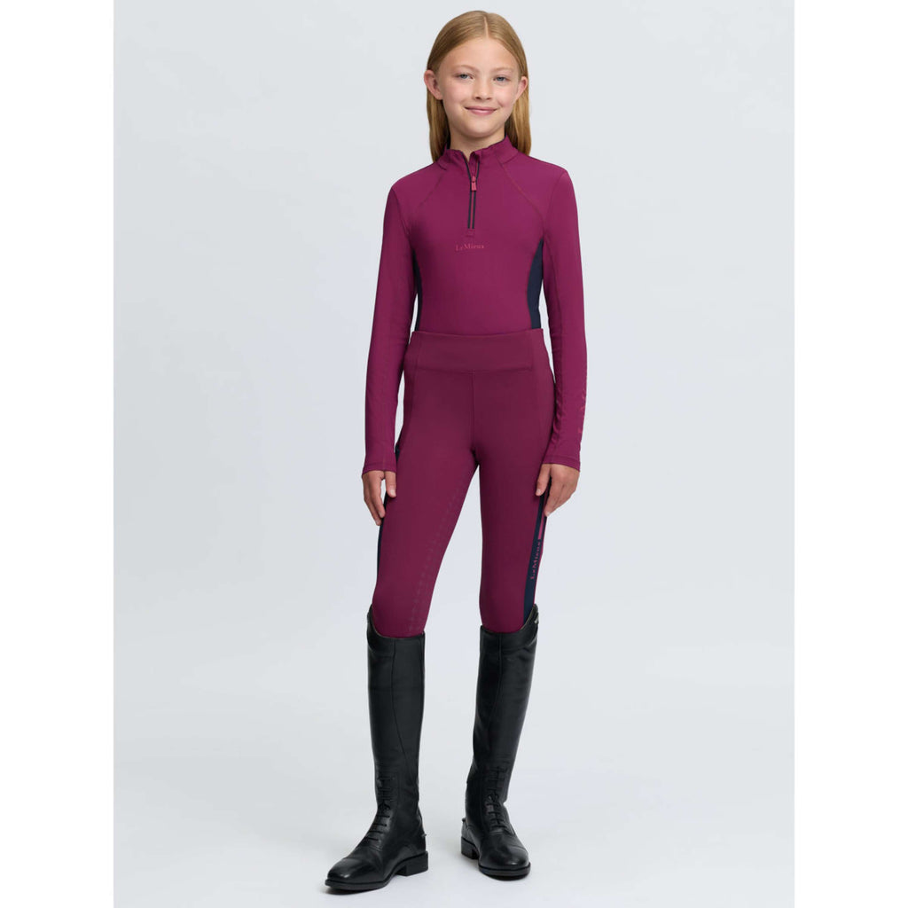 LeMieux Baselayer Classique Kids Blackberry