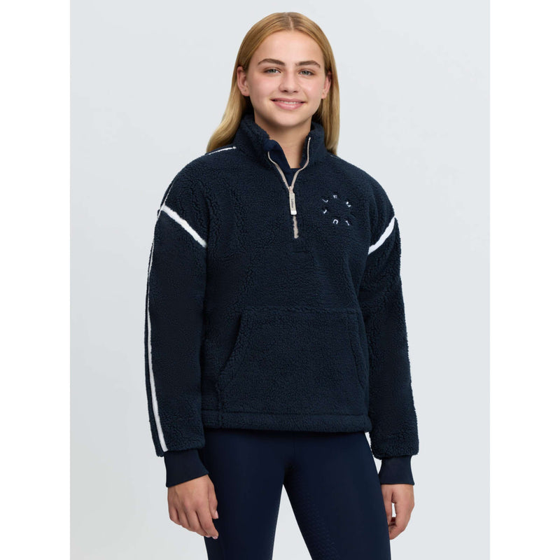 LeMieux Trui Jody Teddy Fleece Kids Navy